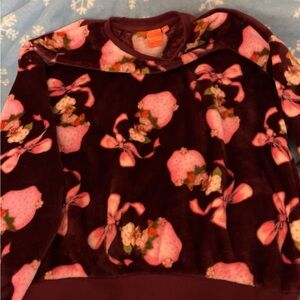 Strawberry Shortcake fuzzy Sweater